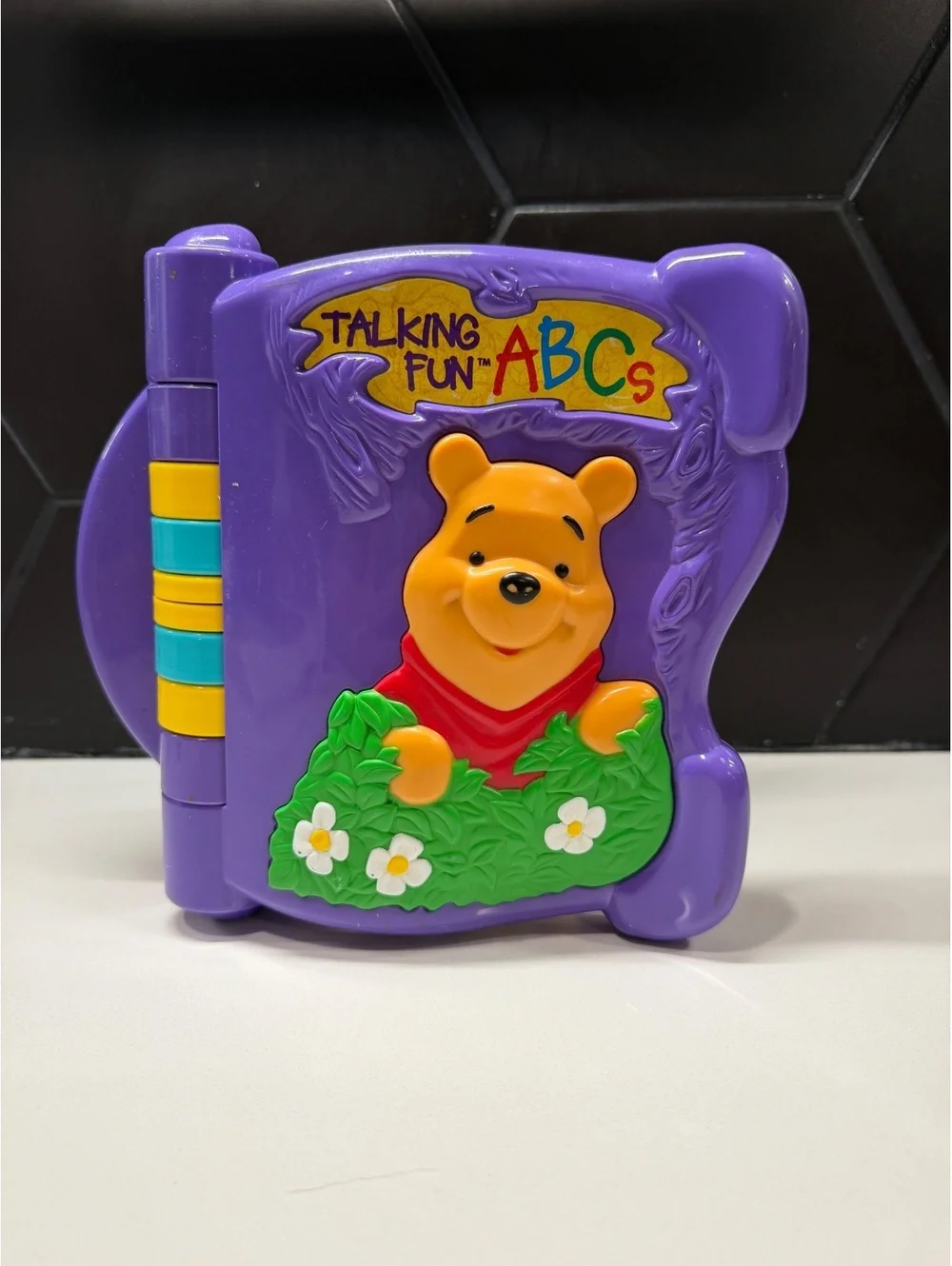Vintage 1990s Disney Winnie the Pooh Talking Fun ABCs Interactive Learning Toy